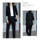 Zeasy OEM Chinese Style Clothing Manufacturers Pant Women Formal Business Office Womens Suits & Tuxedo Long