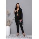 Womens Autumn Casual Suits & Tuxedo Sexy Ladies Business 2 Piece Outfits Women Long Sleeve Blazer with Pants Elegant Sets