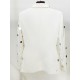 Top Quality Celebrity Evening Party Runway Fashion One Bottom White Womens Suits