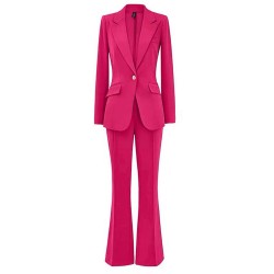 2022 New Design Deep V-neck Formal Suits & Tuxedo 2 Piece 2022 Womens Pants Suit