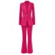 2022 New Design Deep V-neck Formal Suits & Tuxedo 2 Piece 2022 Womens Pants Suit