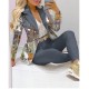 Blazer De Mujer 2022 Feminine Blazer Femme Avec Pantalon Ladies Formal Suits Blazer And Pants Set Print Womens Suits & Tuxedo