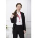 Elegant blank womens business dress suit formal pants suit for lady made in China