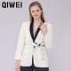 high quality womens office dresses and suits white belt business Womens Suits & Tuxedo