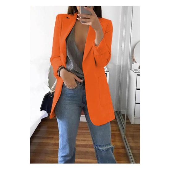 Women Blazers Outwear Coat Business Work Tuxedo Suits Winter Coats Plus Size WomenS Fashion Coats Ladies Blazers