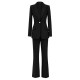 2022 New Design Deep V-neck Formal Suits & Tuxedo 2 Piece 2022 Womens Pants Suit