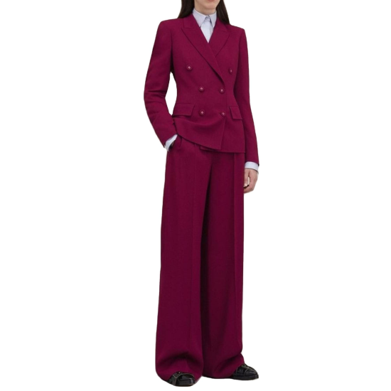 The fashionable high-classic top quality business suits for women breathable sustainable TUXEDO suits formal smart casual OEM